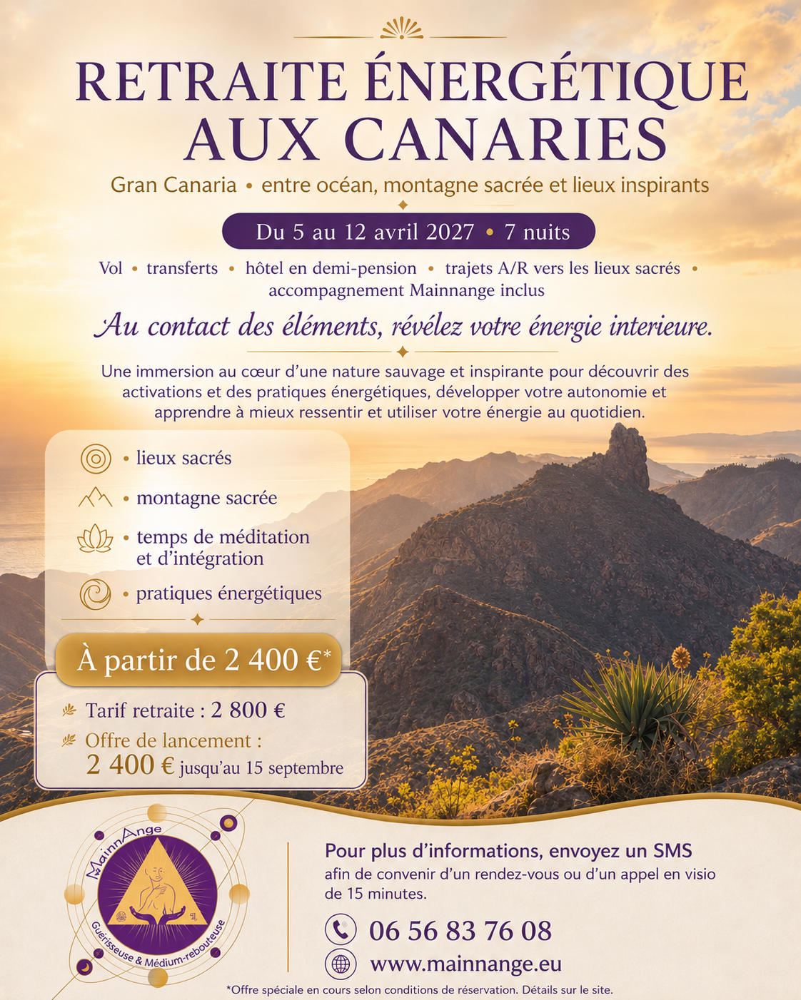 Canaries retraite mainnange 2027